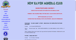 Desktop Screenshot of newhavenmineralclub.org